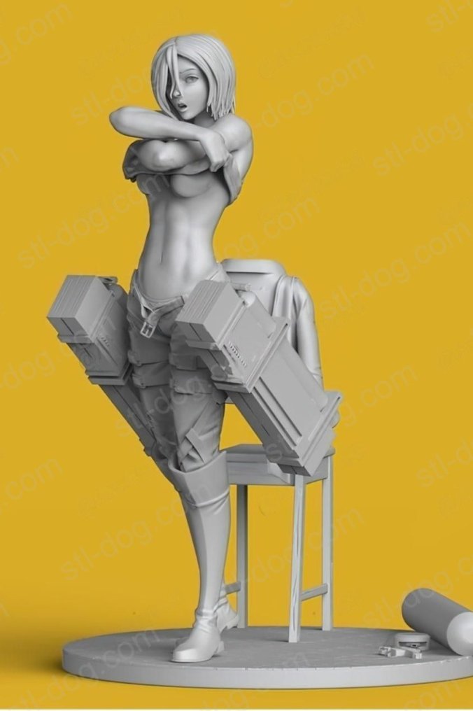 进击的巨人 三笠 Shingeki no Kyojin 3D打印图纸